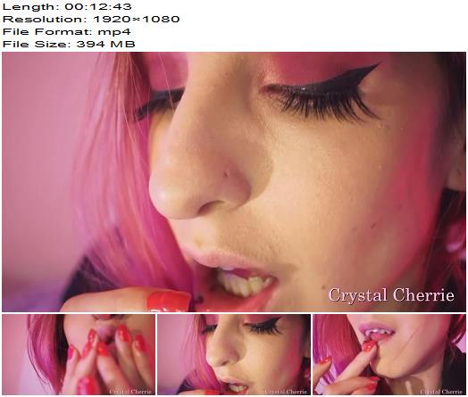 Crystal Cherrie  Mouth and Lips Fetish POV preview