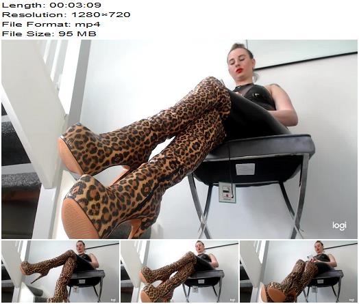 Dominatrix Victoria Black  Ignored By My Sexy Boots preview