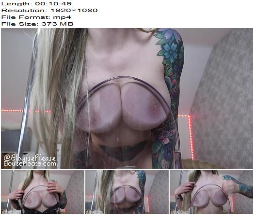 Elouise Please Boobs Pressed Against Chair JOI preview