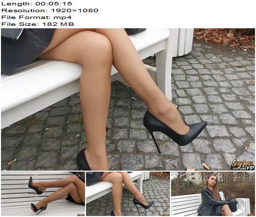 Goddess Lena  Me With My High Heels In The Park preview