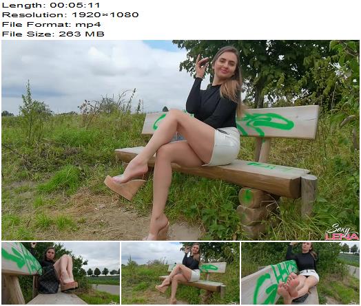 Goddess Lena  Wedge Sandals Foots preview