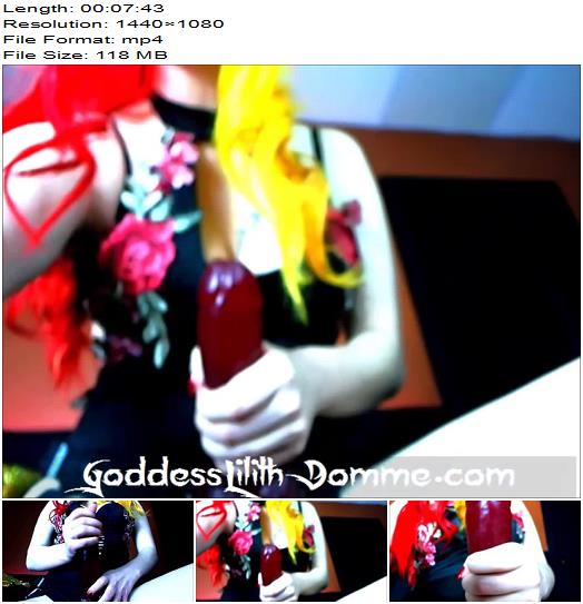 Goddess Lilith  Cocksucking Training Lesson 1 preview