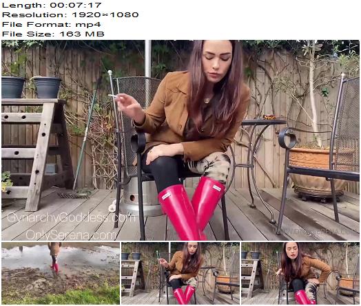Gynarchy Goddess  Muddy Hunter Welly Boots preview