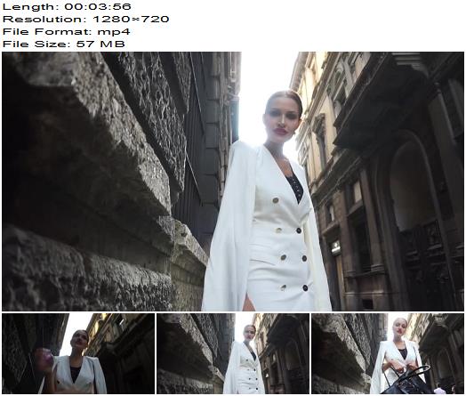 Lady Mesmeratrix Gorgeous Femdom Girl Punishing Him Outdoor preview