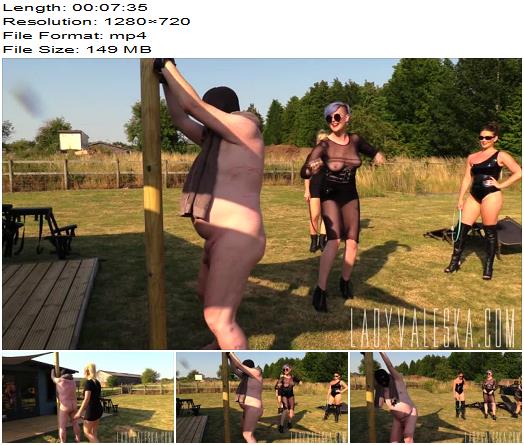 Lady Valeska  Whipping Bitch ft Mistress Tess and Mistress Eva preview