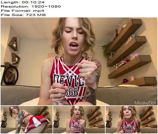 MissIvyDoll  Cheerleader Mind Fuck CBT preview