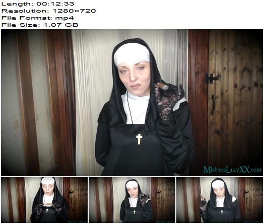 Mistress LucyXX  Cigar Smoking Nun preview