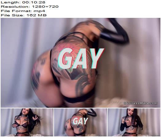 Mistress Mika  Mika Katana  Encouraged Gay Mind Fucking preview