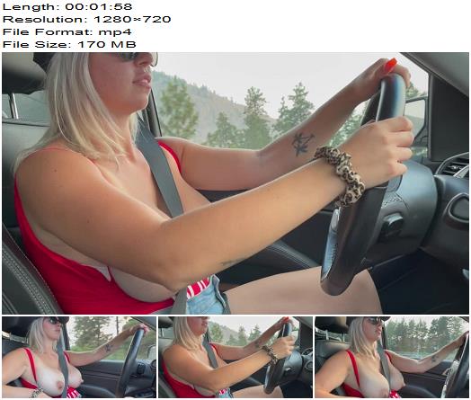 TripleDBabe  Driving With My Tits Out preview