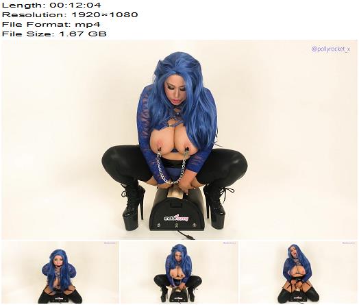 BimboMilfUK FIRST EVER Sybian ride preview