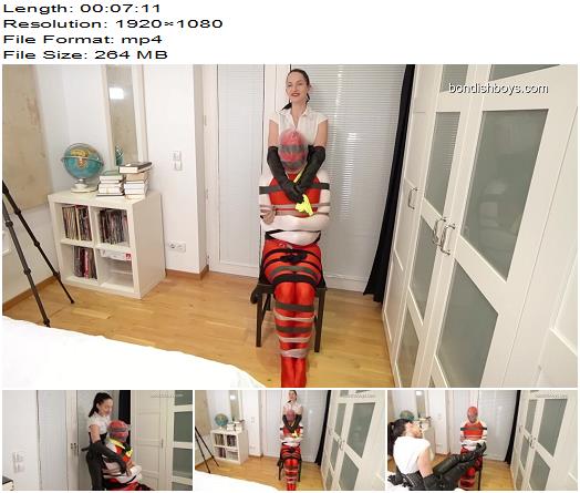 Bondishboys  Executrix Paula  Chairtied Gagged and Bagged Part 2 preview