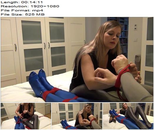 Bondishboys  Platino Bondage Footjob preview