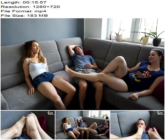 Czech Soles  Tickling punishment turned to tickling spree preview