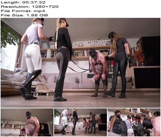 DieSadistin  Three girls  one carriage by Mistress Katharina and Sara Stahl preview