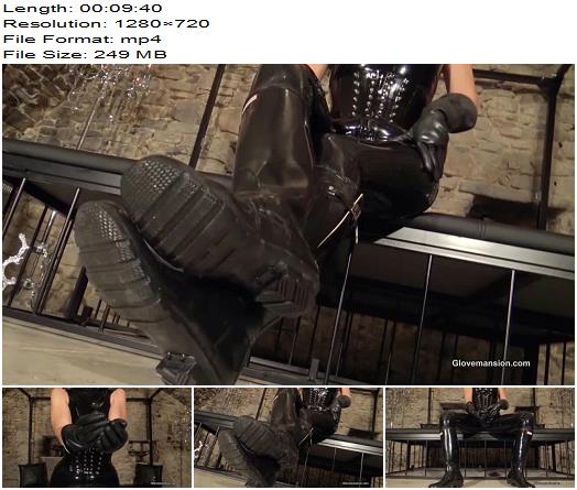 GloveMansion  Fetish Liza  Cum Polish My Rubber Boots And Gloves preview