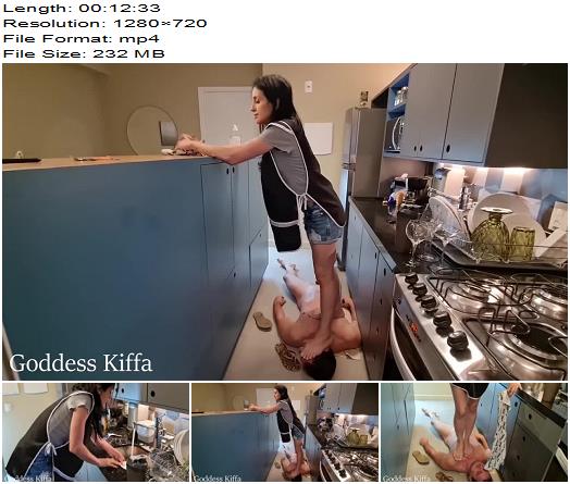 Goddess Kiffa  Kitchen trampling preview