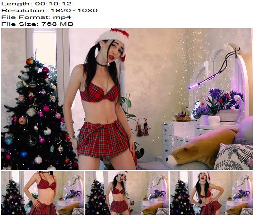 Katerina Goddess Schoolgirl Santa Part II preview
