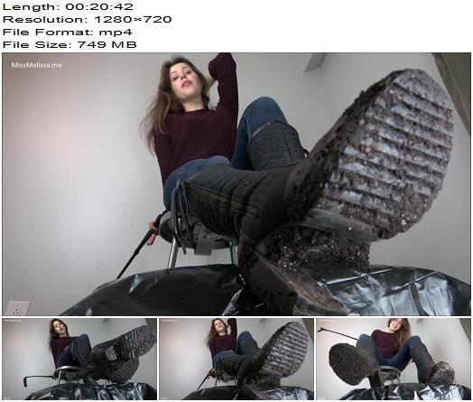 Miss Melissa Filthy Boots Need Cleaning preview