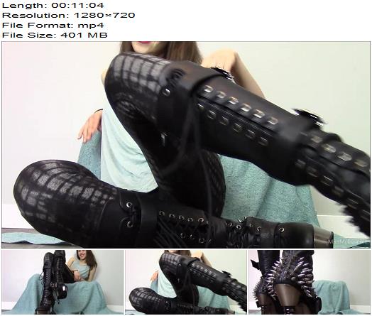 Miss Melissa  Kiss My Demonia Boot Buckles preview