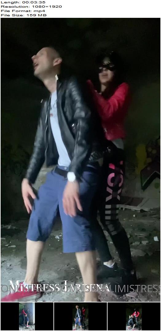 Mistress Jardena Dragged and fucked a passerby in an abandoned stinking house preview