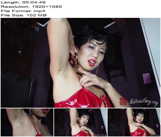 Mistress Lucy Khan  Mistress Lucys Hairy Armpit Seduction preview