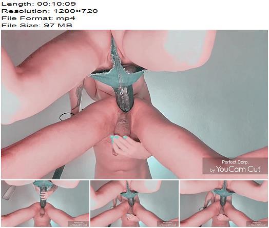 Naughty Fucker studio  Black strapon stretching my asshole preview