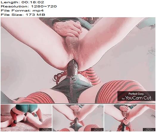 Naughty Fucker studio  Femdom huge anal strapon stretching preview