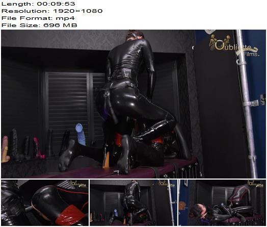 Oubliette Goddess Serena Fuck My Rubber Cock preview