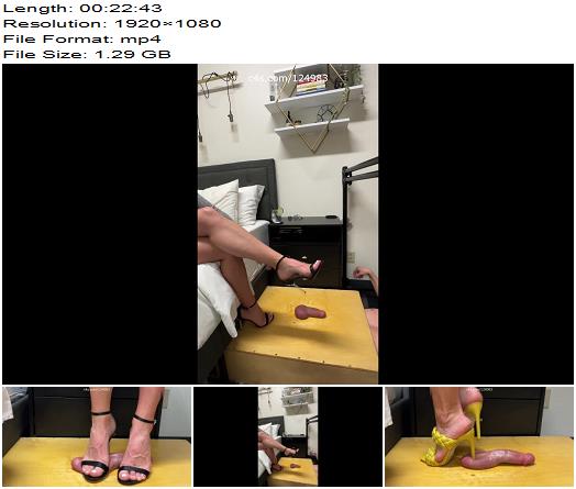 The Fetish Couple Savagely Slaughtered with Back To Back Stilettos Full View preview