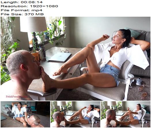 Zephianna  Lick my dirty feet bitch preview