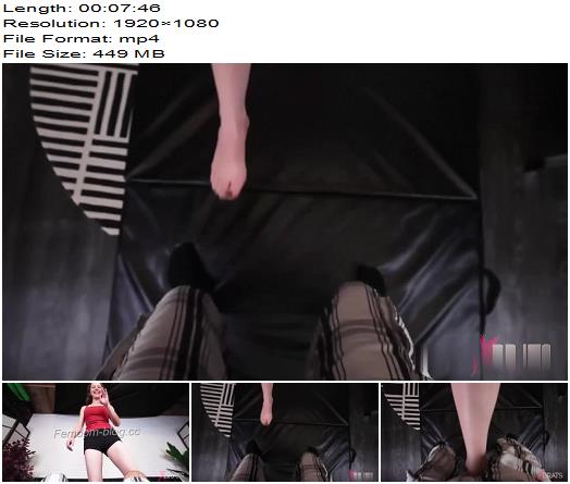 Bratty Foot Girls  Goddess Luna  Howd you like my Kicks now preview