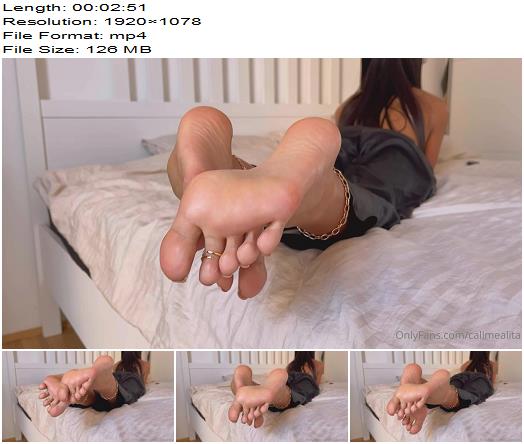 Callmealita  Come Adore My Feet preview