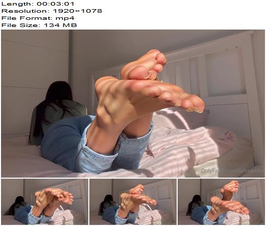 Callmealita  Did You Just Cum On My Soles preview