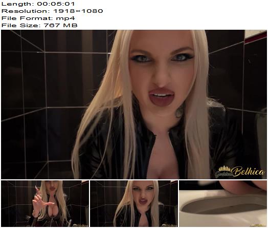Goddess Belhica TOILET HUMILIATION preview