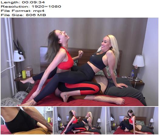 Goddess Rea Longest Legs  Rea And Nikki Sylvia  Extra Time  Merciless Facesitting In Training Tights  Extreme preview