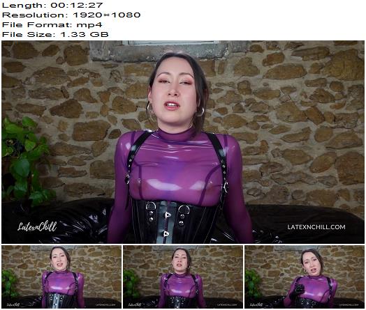 LATEXnCHILL  Only Goddess can cum not you preview