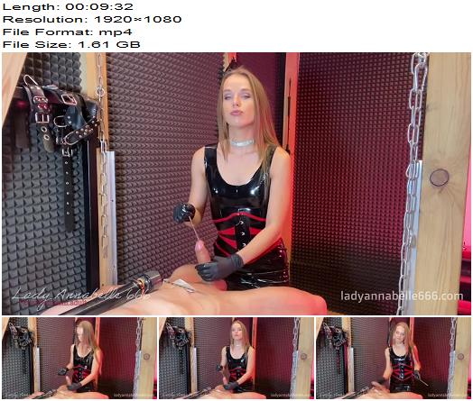 LadyAnnabelle666  Slut gets first sounding in his life preview