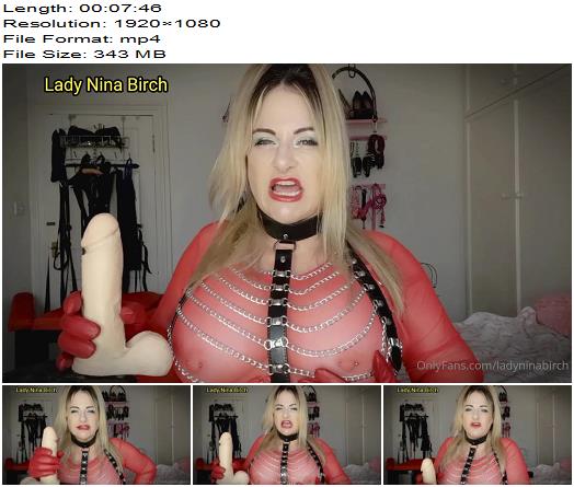 Lady Nina Birch  cruel verbal humiliation preview