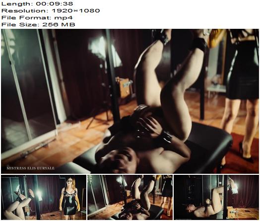 Mistress Elis Euryale  Leather snake tongue whip torment preview