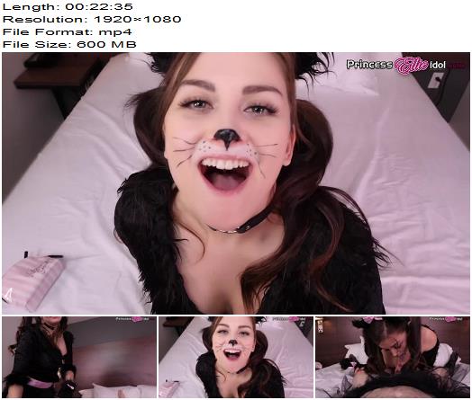 Princess Ellie Idol  Kitty Cat Sis Milks Your Cock  Cei preview