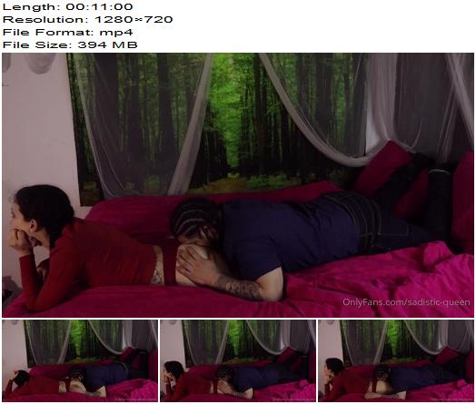 SadisticQueen Sniff My ASS While I Watch TV preview