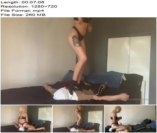 SadisticSmother416  Hard Balenciaga Trampling  Facesitting  Mistress Alexis preview