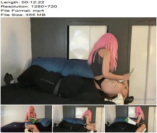 SadisticSmother  Facesitting Paradise  Slave SMOTHERED by Sweaty ASS while TAPED UP  Mistress Alexis preview