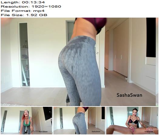 Sasha Swan  Workout Cum preview