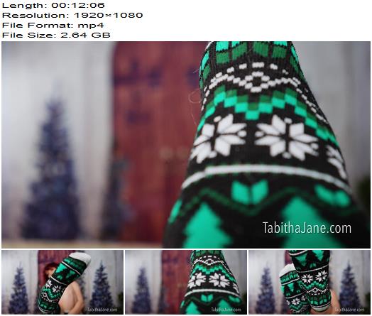 TheTabithaJane  Christmas Sock Tease preview