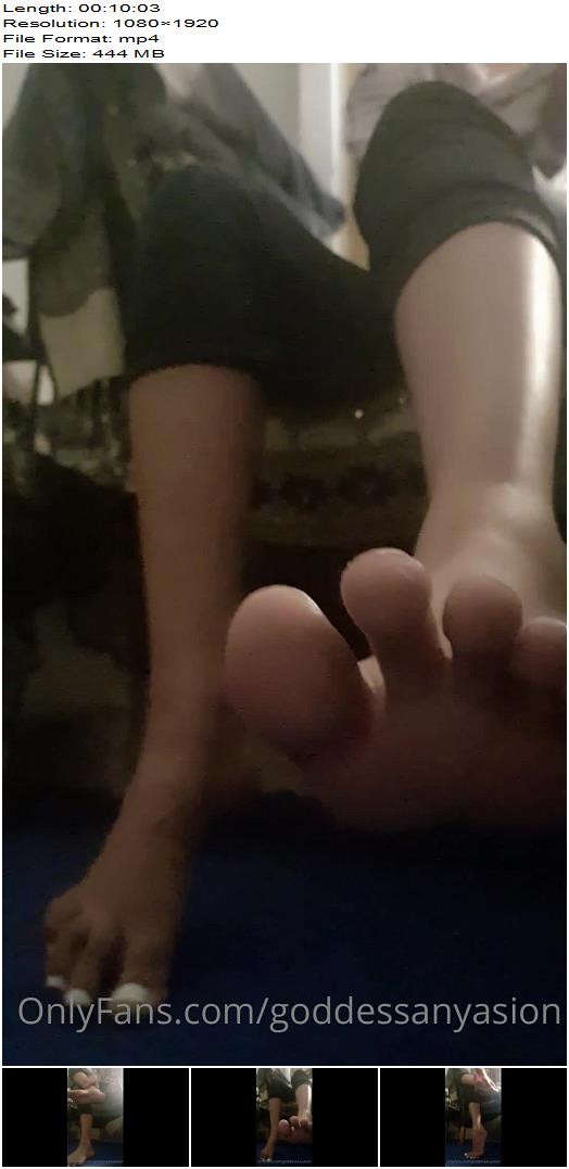 Goddess Anya Sion Feet Fetish Clip File Away The Dead Skin preview