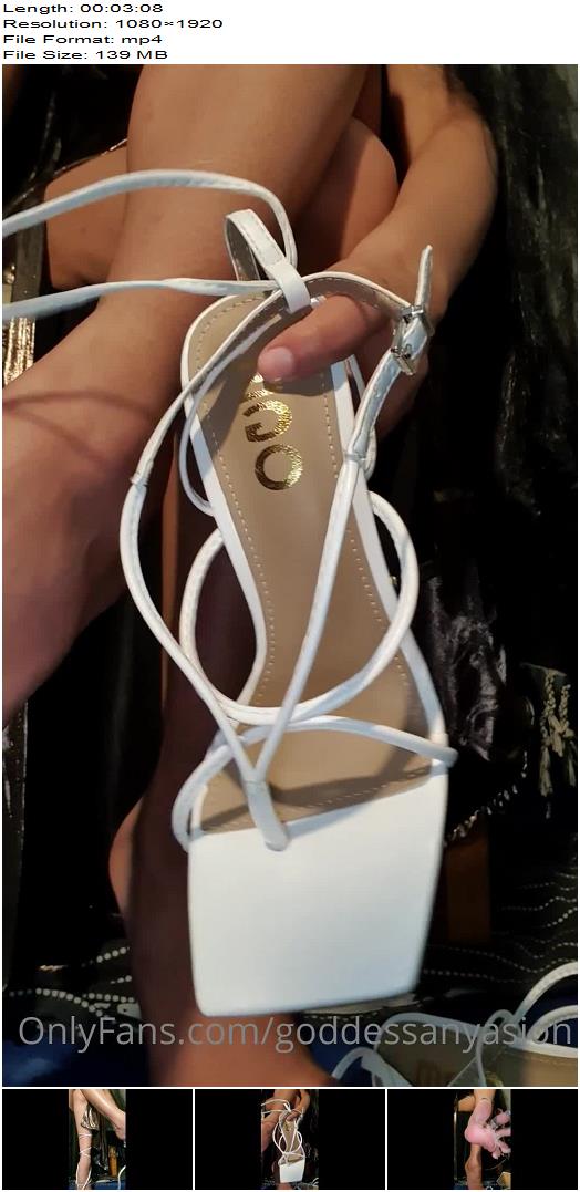 Goddess Anya Sion  Goddess Feet Worship  Oh I Didnt See You There Part 2 preview