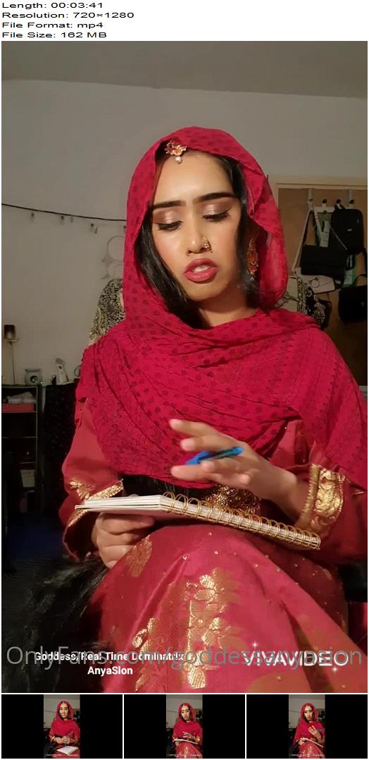 Goddess Anya Sion Hidden Intention To Sub Funding For Mosque Part 1 preview