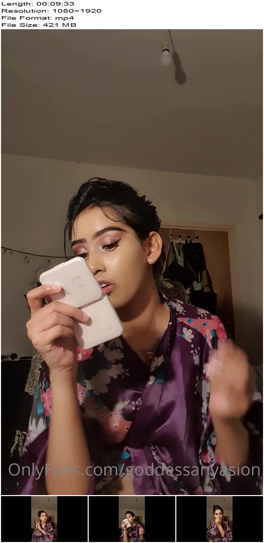Goddess Anya Sion  Watch Goddess Do Her Makeup  Clip For The Femme Subs Part 5 preview