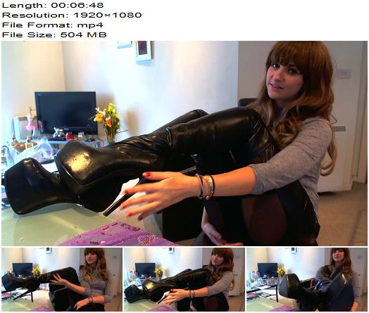 Goddess Kitty  Desperate For My Boots preview